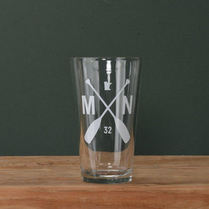 MN Paddle Pint Glasses - sota clothing