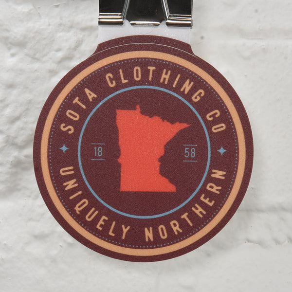 Sota Clothing Co- Uniquely Northern Sticker