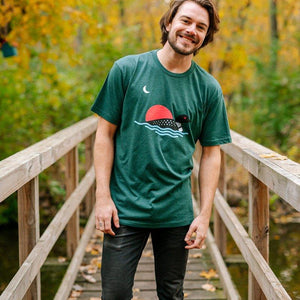 Unisex Sunset Loon Tee - sota clothing