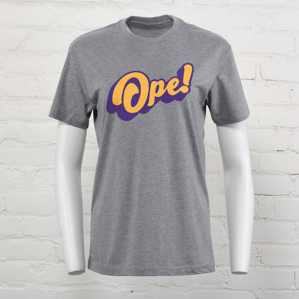 Ope! Script Unisex Tee