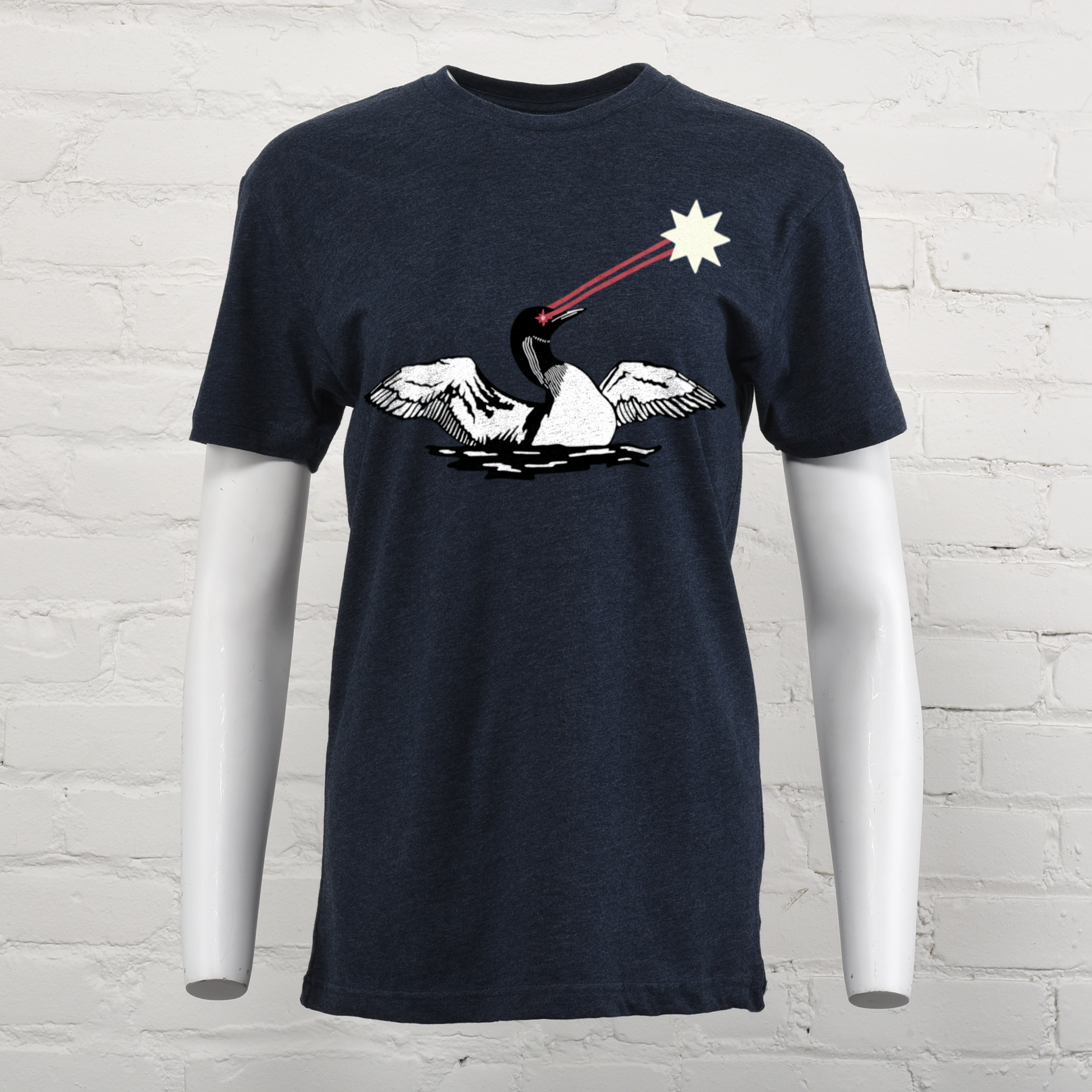 Laser Loon Unsisex T-Shirt – sota clothing Laser Loon Unsisex T-Shirt – sota clothing