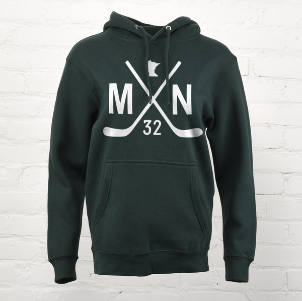Double Hockey Sticks Unisex Hoodie