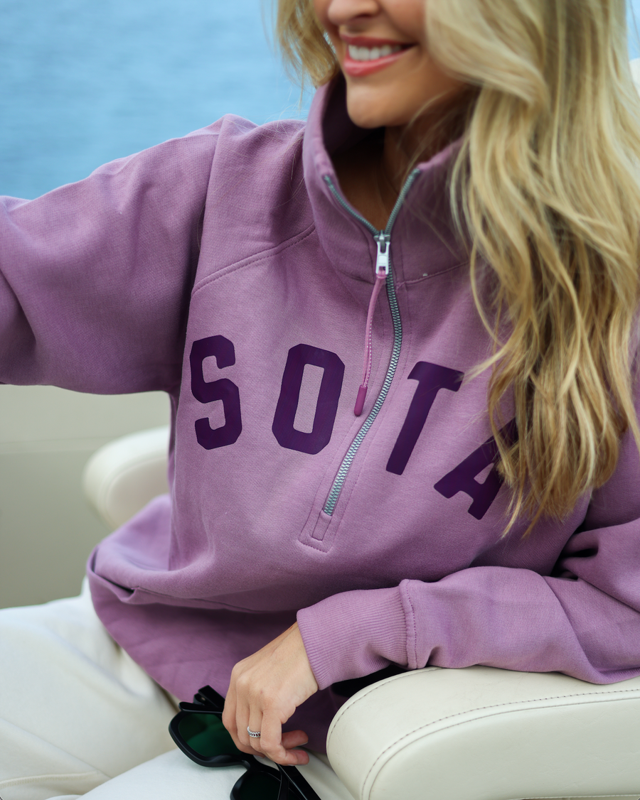 Color-matched zip pull.