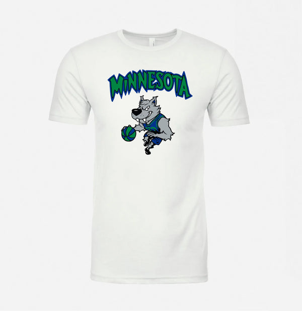 Minnesota Throwback Basketball Unisex Tee