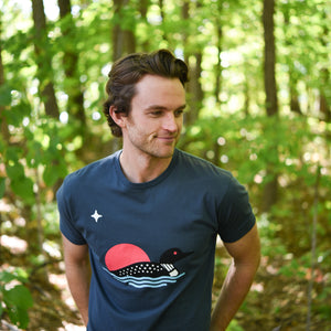 Unisex Sunset Loon Tee - sota clothing