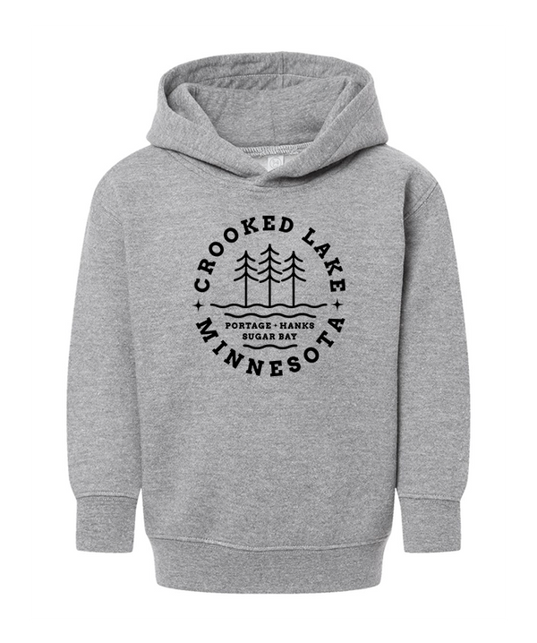 Crooked Lake Toddler Hoodie