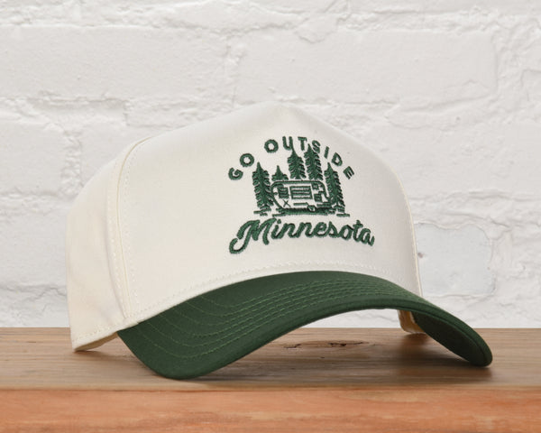 Go Outside Embroidered Snapback