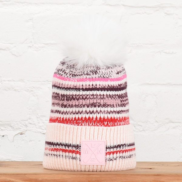 Dusk Pink Kids Beanie