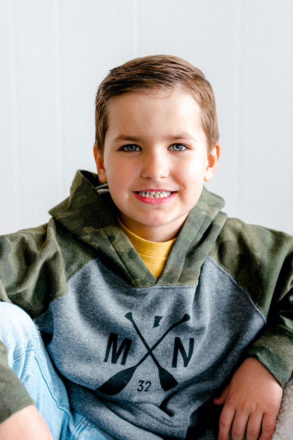 Cooper Camo Youth Hoodie