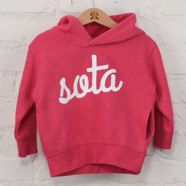 Hot Pink Toddler Hoodie