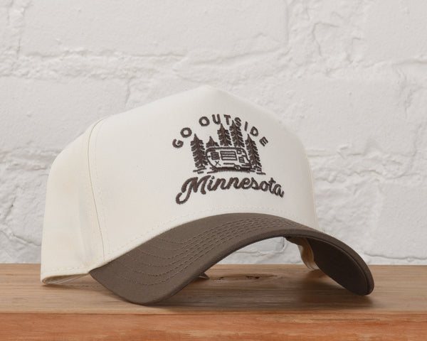 Go Outside Embroidered Snapback