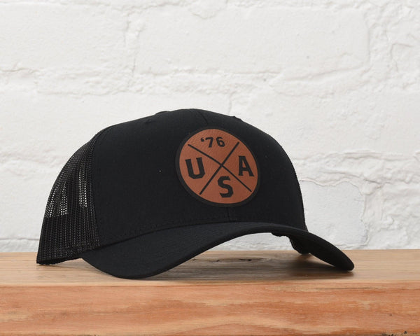Liberty Leather Patch Snapback