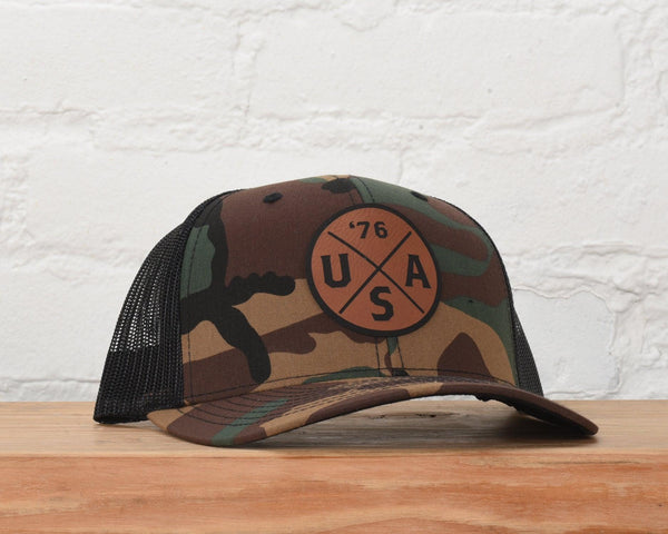 Liberty Leather Patch Snapback