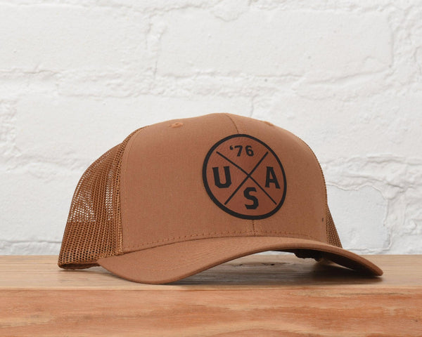 Liberty Leather Patch Snapback