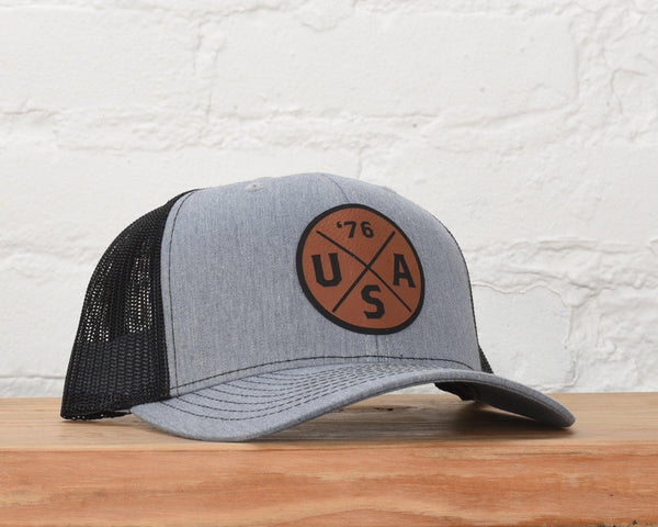 Liberty Leather Patch Snapback
