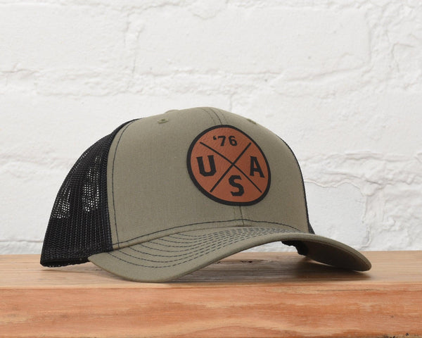 Liberty Leather Patch Snapback