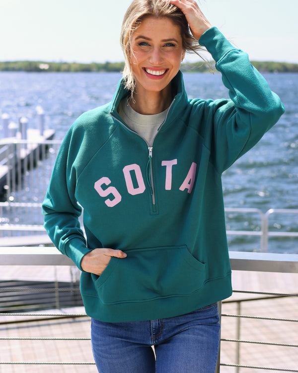 Women's Lila 1/2 Zip Sweatshirt