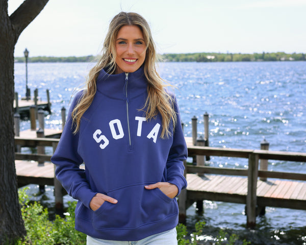 Women's Lila 1/2 Zip Sweatshirt