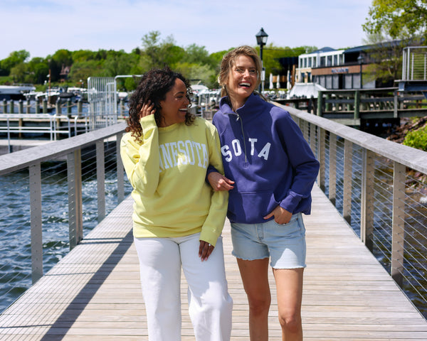 Women's Lila 1/2 Zip Sweatshirt