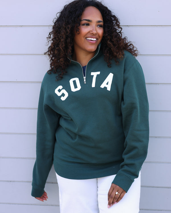 Loft Midweight Unisex Qtr Zip