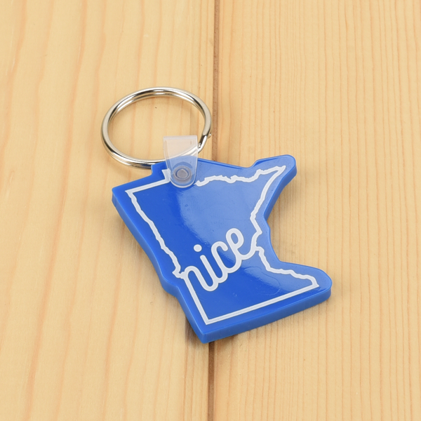 Minnesota Nice Keychain