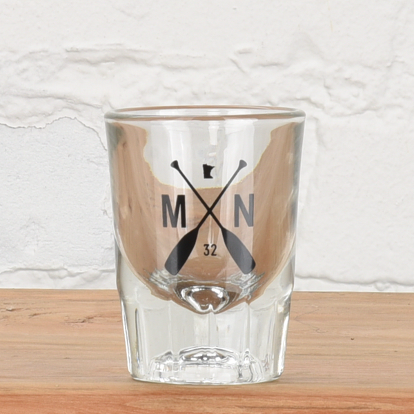 MN Paddle Shot Glass