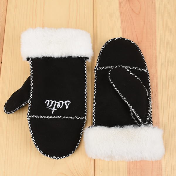 Meridian Faux Suede Mitten