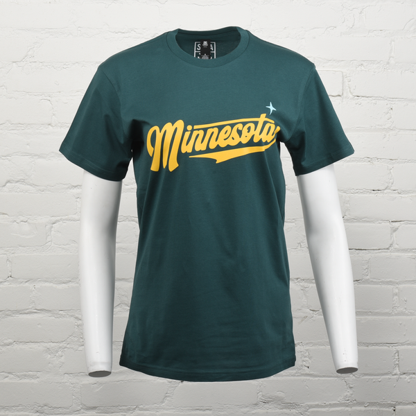 Minnesota Hockey Script Unisex Tee