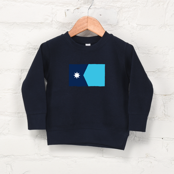Minnesota State Flag Toddler Crewneck