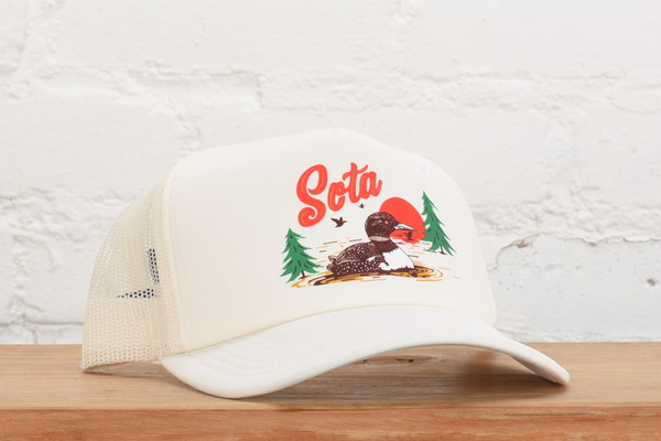 Retro Loon Foam Trucker Snapback