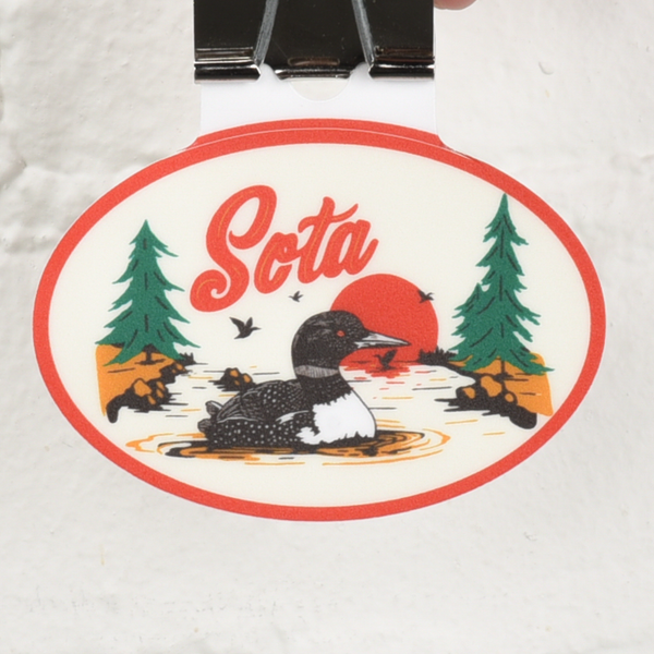 Retro Loon Sticker