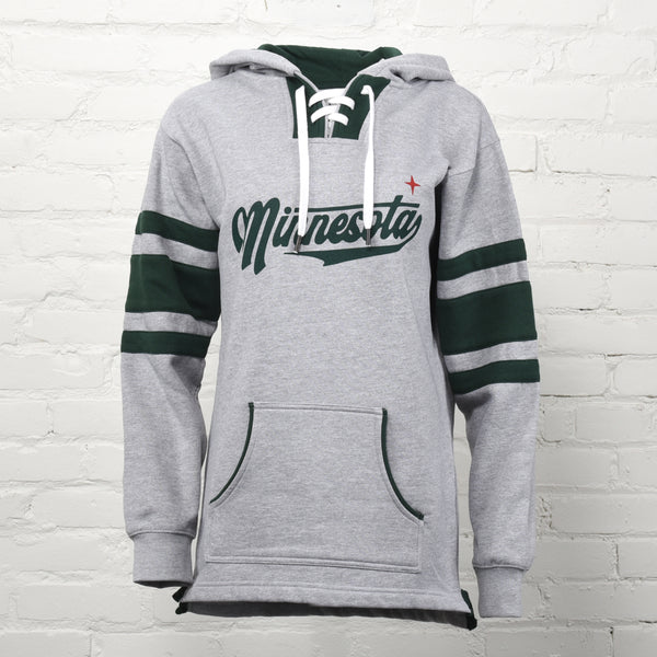 Minnesota Hockey Script Unisex Hoodie