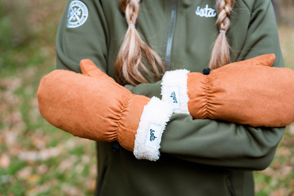 cozy and warm minnesota mittens