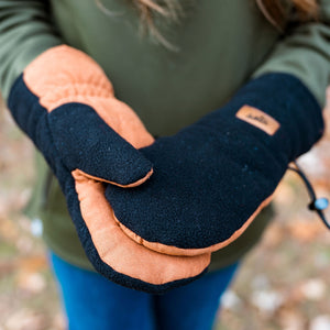 Warm and cozy Minnesota gloves.
