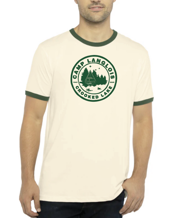 Camp Langlois Adult Ringer Tee
