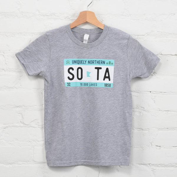 Youth License Plate Tee