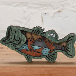 Laser Cut Wooden Magnets - sota clothing