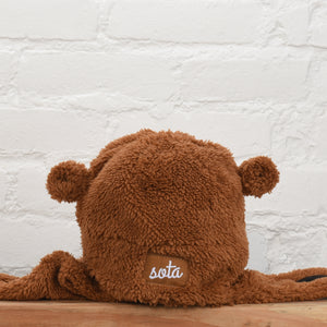 Kids Brown Bear Hat - sota clothing