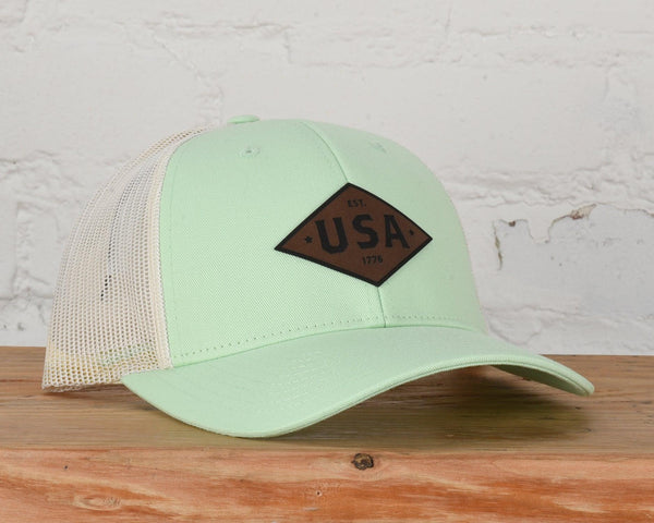 Patriot Leather Patch Snapback
