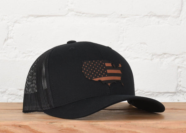 United States Shape Flag Snapback
