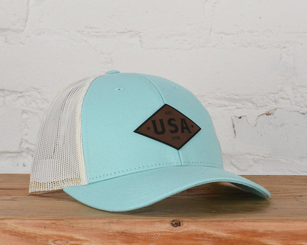 Patriot Leather Patch Snapback