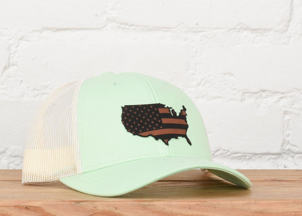 United States Shape Flag Snapback
