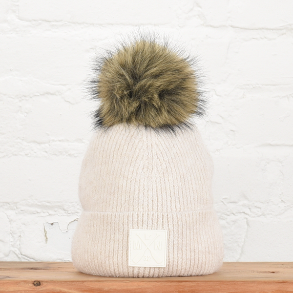 Winter Sky Pom Beanie