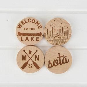 Custom Magnetic Puck Bottle Opener - sota clothing