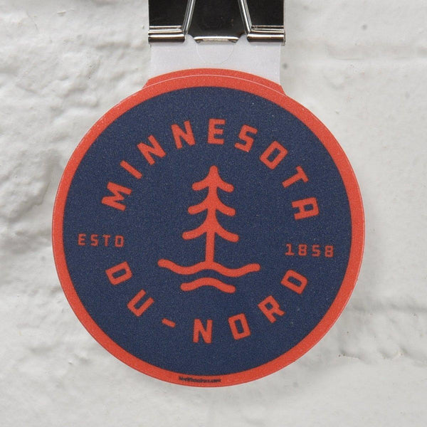 Minnesota Du Nord Sticker - sota clothing