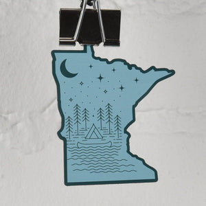 Minnesota Starry Night Magnet - sota clothing