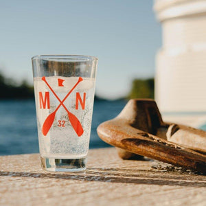 MN Paddle Pint Glasses - sota clothing