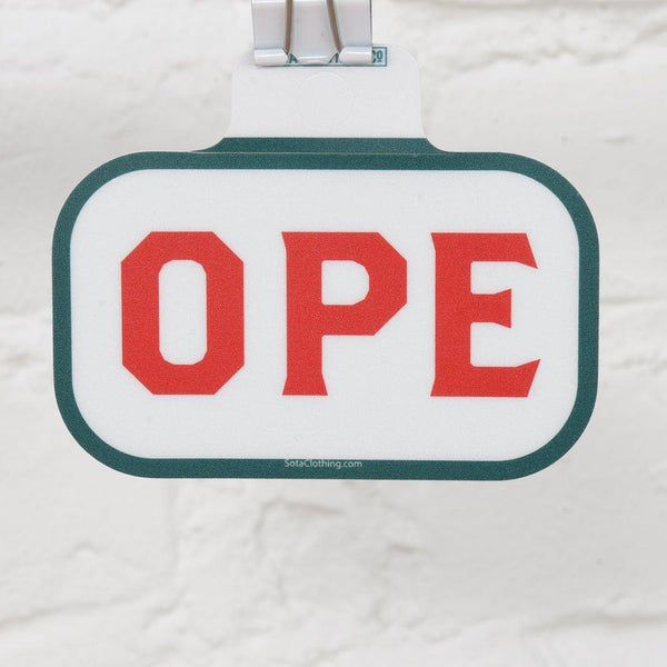 OPE Sticker - sota clothing