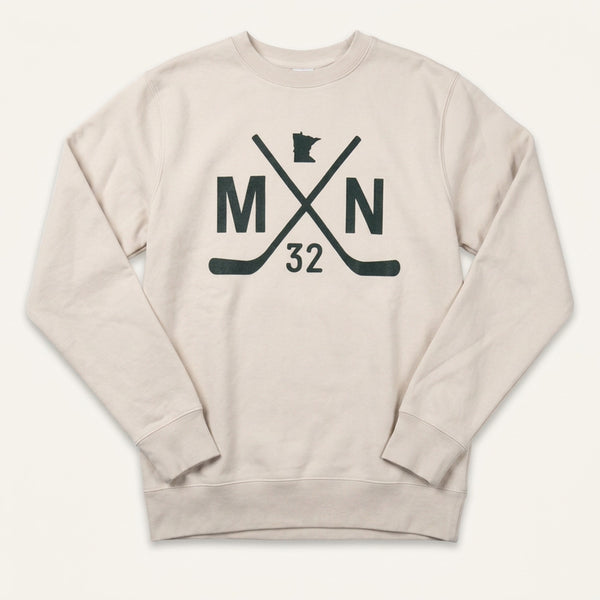 Double Hockey Sticks Unisex Crewneck