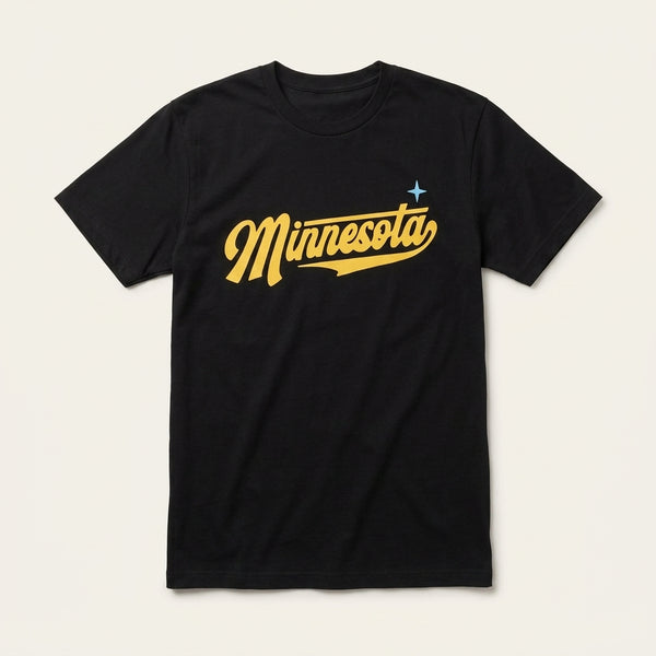 Minnesota Hockey Script Unisex Tee